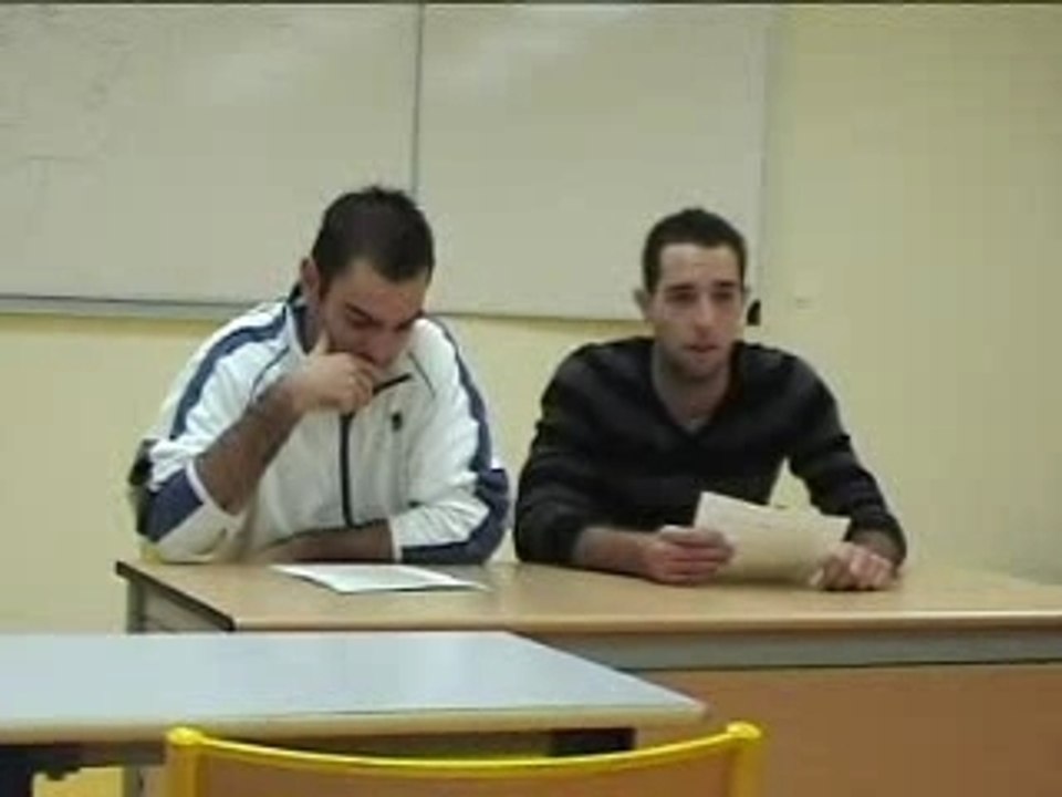Oral d'anglais