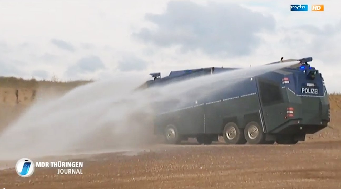 Incroyable fail chez les CRS allemands !