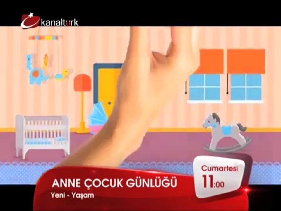 YENİ!  ANNE ÇOCUK GÜNLÜĞÜ  26 Nisan Cumartesi sabahı saat 11.00'de Kanaltürk'te!