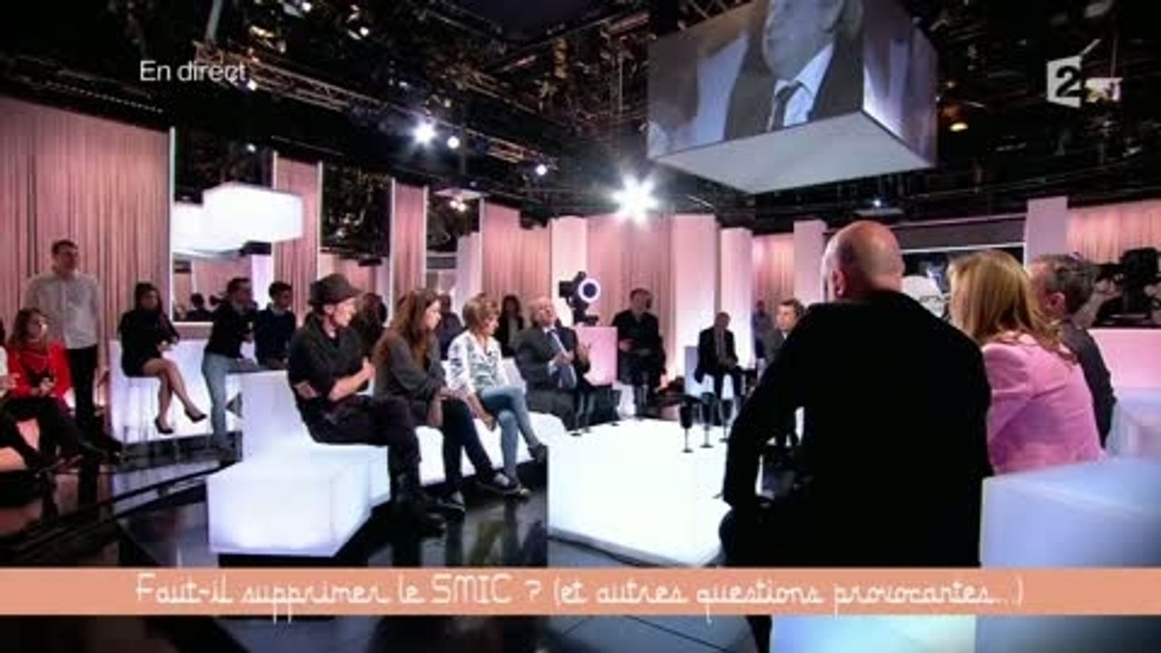 Faut-il supprimer le SMIC (2/5) - Ce soir (ou jamais!) - 18/04/2014