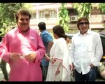 Rishi Kapoor Kirron Kher vote in Mumbai