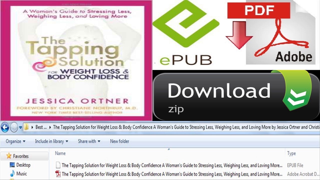 [Download eBook] The Tapping Solution for Weight Loss & Body Confidence: A Woman’s Guide to Stressing Less, Weighing Less, and Loving More by Jessica Ortner and Christiane Northrup M.D [PDF/EPUB]