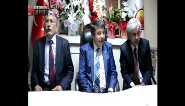 Ak Parti Manisa Milletvekili Hüseyin Tanrıverdi İlçe Binasında Açıklamlar Yaptı