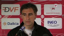 Conférence de presse d'Olivier Dall'Oglio avant DFCO-Nîmes Olympique