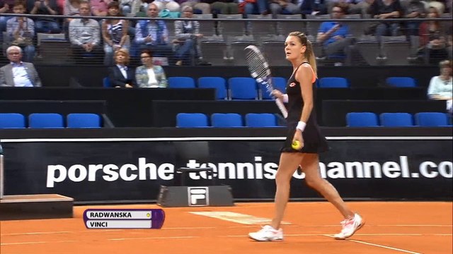 Agnieszka Radwańska wygrała z Robertą Vinci