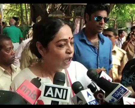 Kirron Kher casts her vote