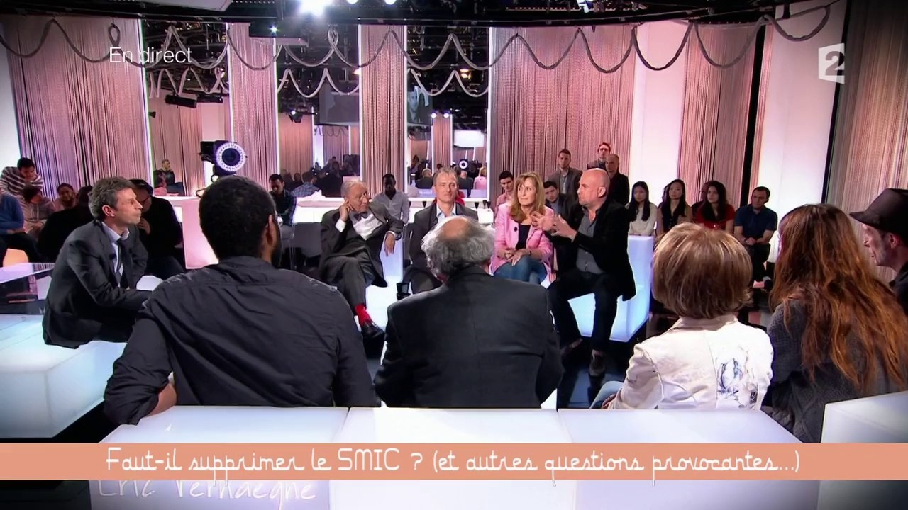 Faut-il supprimer le SMIC (4/5) - Ce soir (ou jamais!) - 18/04/2014