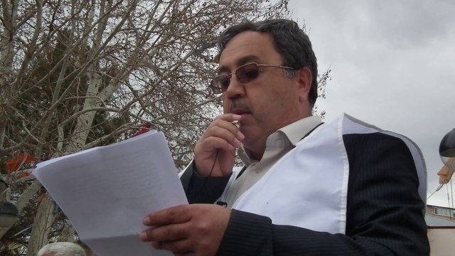 AFŞİN MISIR İDAMLARI PROTESTOSU-EĞİTİM BİR SEN-HALİL DEMİR