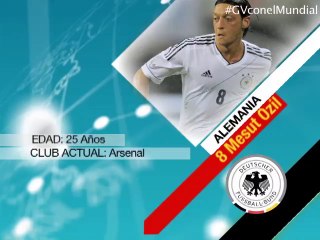 Conozca el perfil del jugador alemán Mesut Ozil