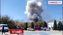 Ukrayna Ordusuna Ait Helikopter Vuruldu
