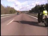 Ghost Rider 2 insane motorcycle stunts