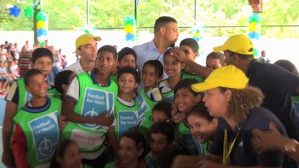 Valcke supports Fan Fest project