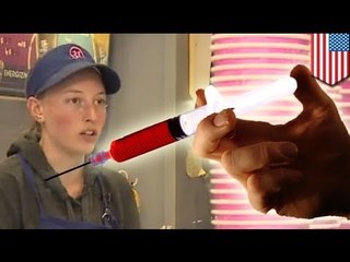 Armed robbery weapon is a needle 'filled with AIDS' at Baskin Robbins in Portland