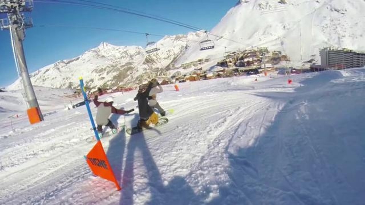 Dragons European Team Vacation @Tignes - Snowboard