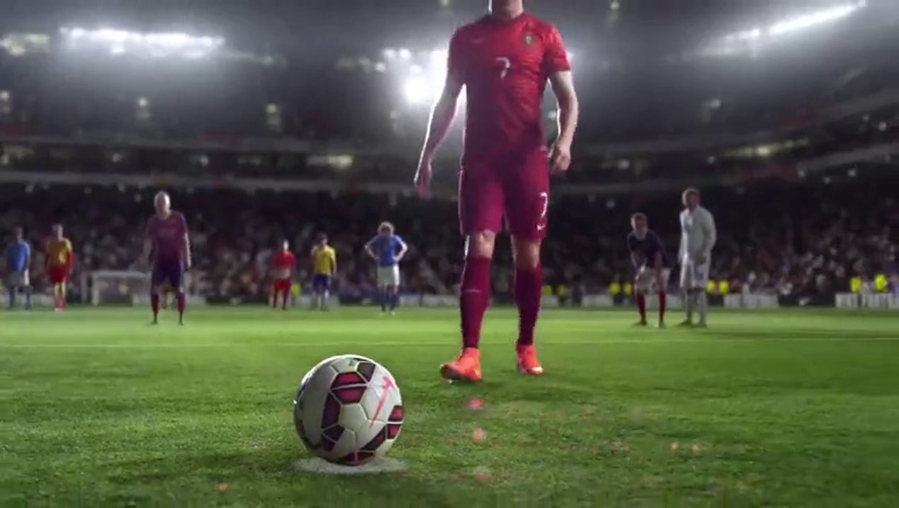 Cristiano Ronaldo Neymar Zlatan Rooney David Luiz Iniesta - Nike Football Winner Stays featuring