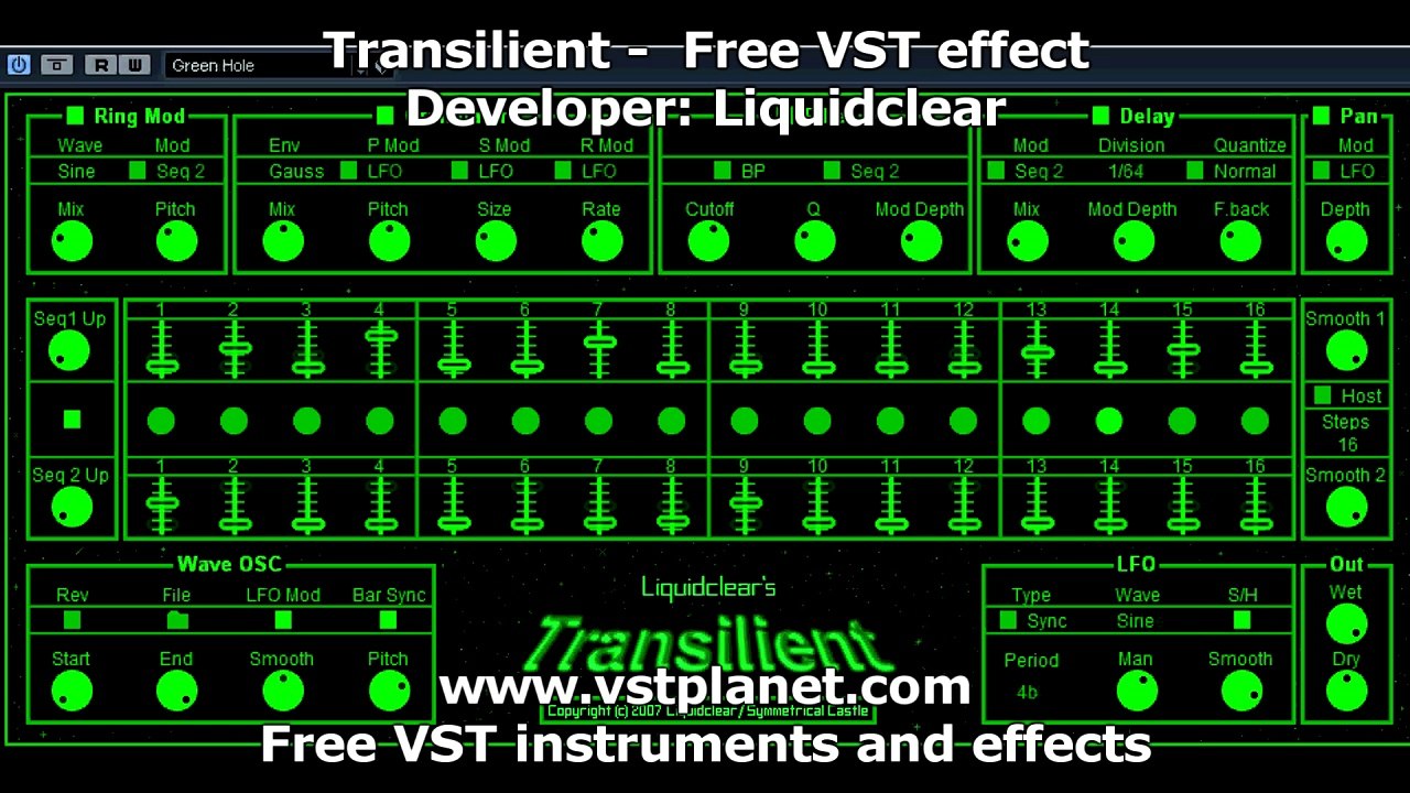 Free VST - Multi-Effects Transilient -  vstplanet.com