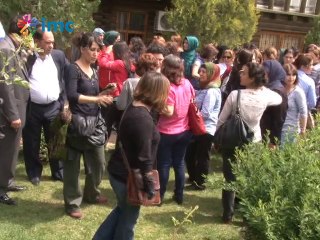 Kadınlar, Öcalan'ın özgürlüğü için eylemde