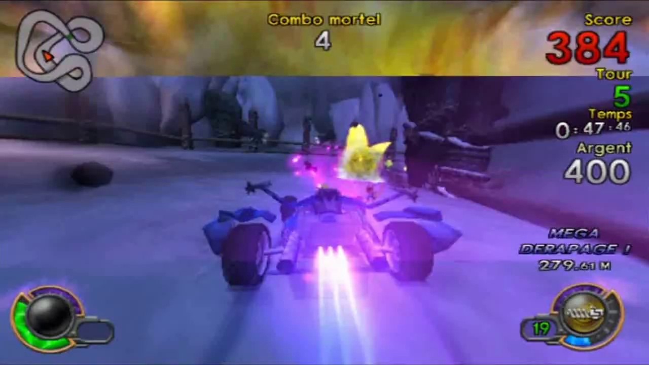 Jak X - Coupe Eco Rouge - Terres Gelées : Base des Terres Gelées - Course à mort