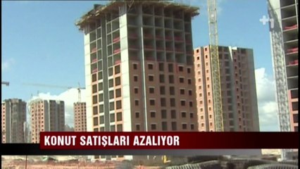Konut satışları azalıyor - Canlı gaste
