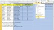 013 - Microsoft Excel 2010 - Satır ve Sütun gizleme ve gösterme
