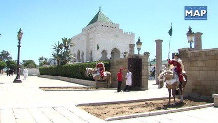 الرئيس الغيني يزور ضريح محمد الخامس