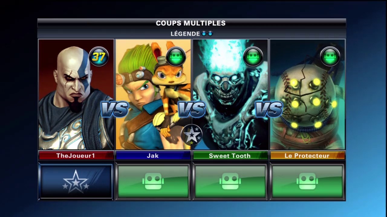 Playstation All-Stars Battle Royale - Épreuves de Combat : Kratos