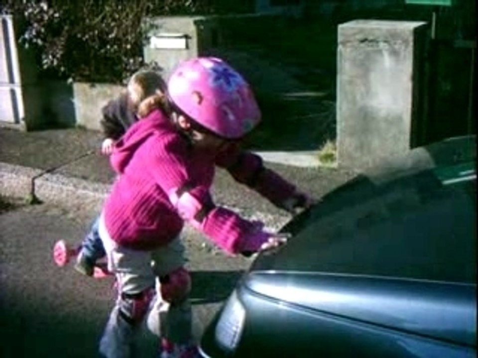 1ère gamelle en roller Marika