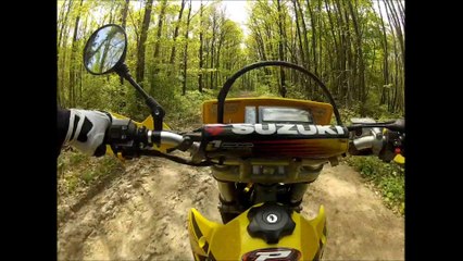 Balade DRZ 400 - avril 2014