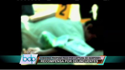 Proponen recompesa para civiles que ayuden a la captura de delincuentes