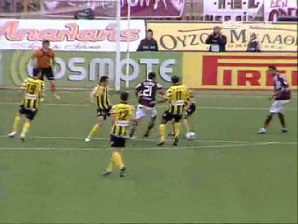 26η ΑΕΛ-Εργοτέλης 1-0 2009-10 Το γκολ