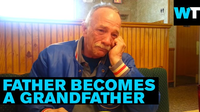 Crying Dad Finds Out He's Going to Be a Grandpa | What's Trending Now