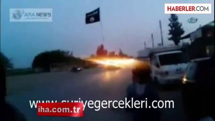 Suriye'deki Türk Konvoyu Böyle Görüntülendi