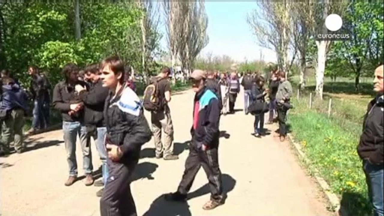 La OSCE niega que sus observadores se encuentren entre los detenidos por los prorrusos en Slaviánsk