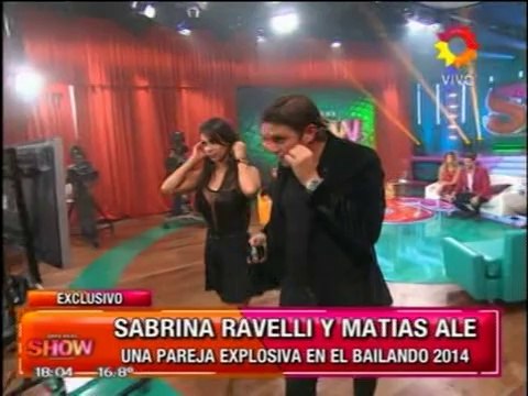 Pronto.com.ar Matías Alé y Sabrina Ravelli dejaron 'Este es el show'