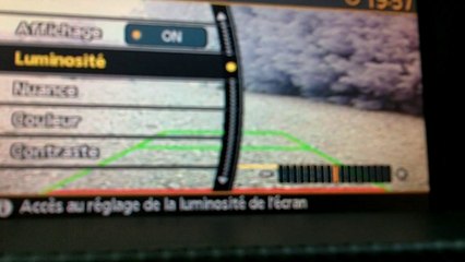 Navara rear view on OEM GPS