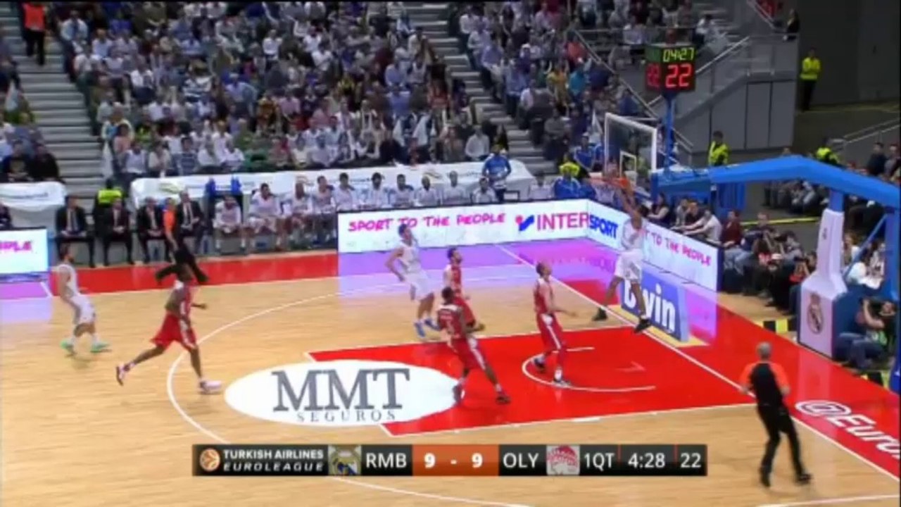 Cuartos de Final - El Real Madrid jugará la Final Four tras derrotar a Olympiacos (83-69)