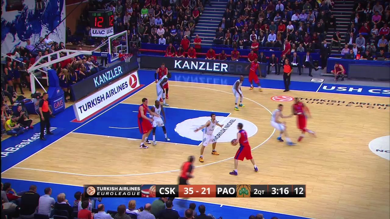 Playoffs Magic Moments: Huge Dunk by Sasha Kaun...