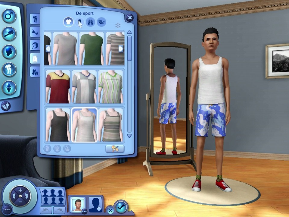 Les sims 3 création d'un personnage