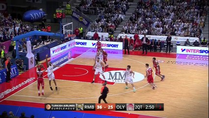 Playoffs Magic Moments: Tremmell Darden & Sergio Llull connection for block and break!