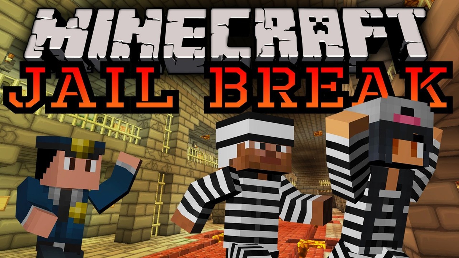 Minecraft Jail Break! - In Da' Slammer! - video Dailymotion