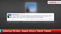 Zekeriya Öz'den, Haşim Kılıç'a Tebrik Tweeti