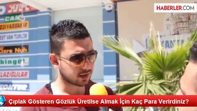 Çıplak Gösteren Gözlük Üretilse Kaç Para Verirdiniz?