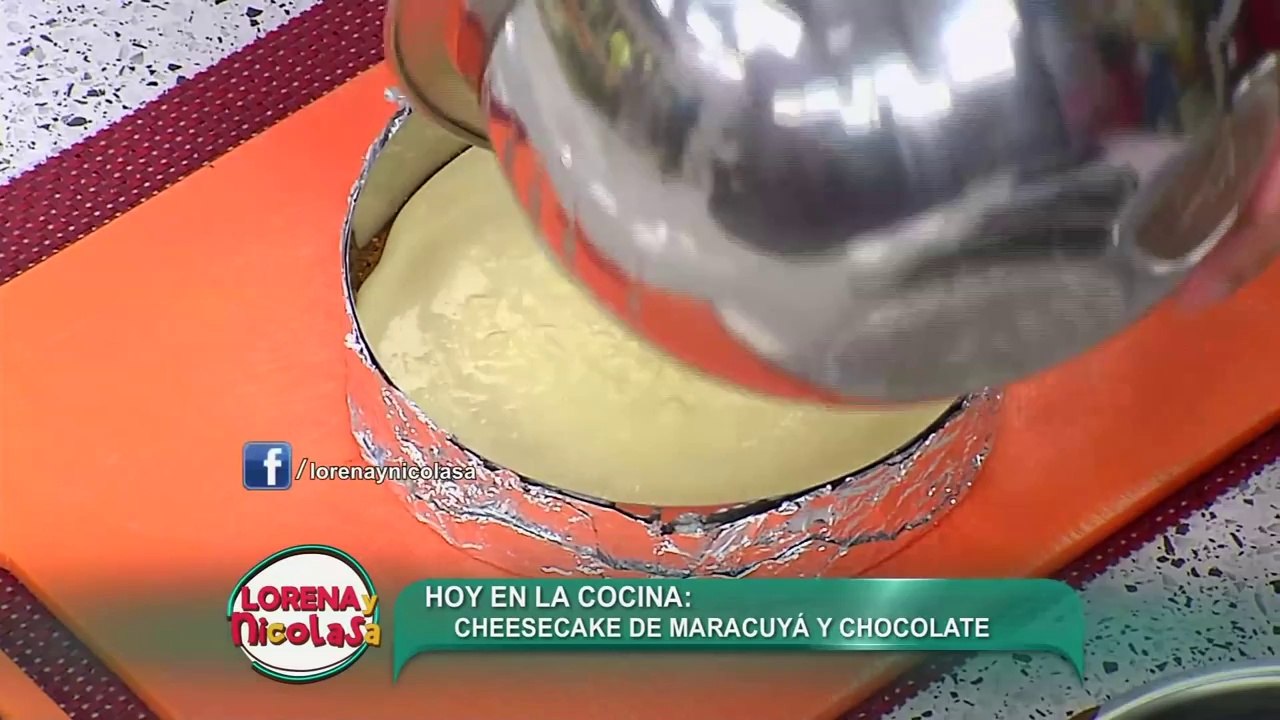 Lorena y Nicolasa: sepa cómo preparar un rico cheesecake de maracuyá (1/2)