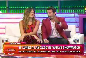 Paula en Este es el Show 5 (en enojo de Alé) - 25 de Abril