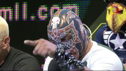 Súper Halcón Jr. vs Soberano Jr. in a En Busca de un Idolo match