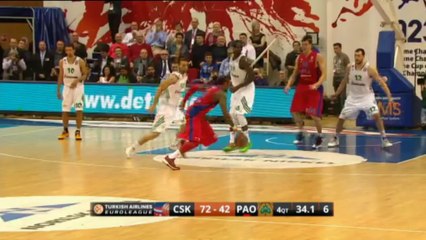Euroleague: CSKA Moscow 74-44 Panathinaikos