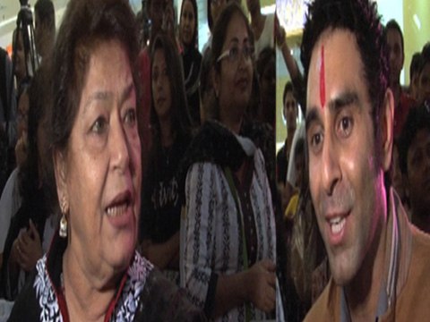 Saroj Khan Attends Sandip Soparrkars Dance Function