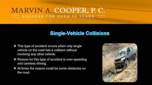 How Marvin A Cooper P.C can help in a vehicle accidents case in White Plains NY