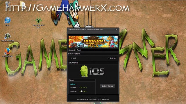 Dragon Warlord Hack iOS Android Gems Coins Generator 2014 Fix Screen Patch