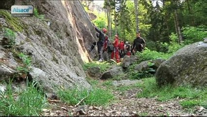 Un raid pour éprouver les pompiers professionnels stagiaires